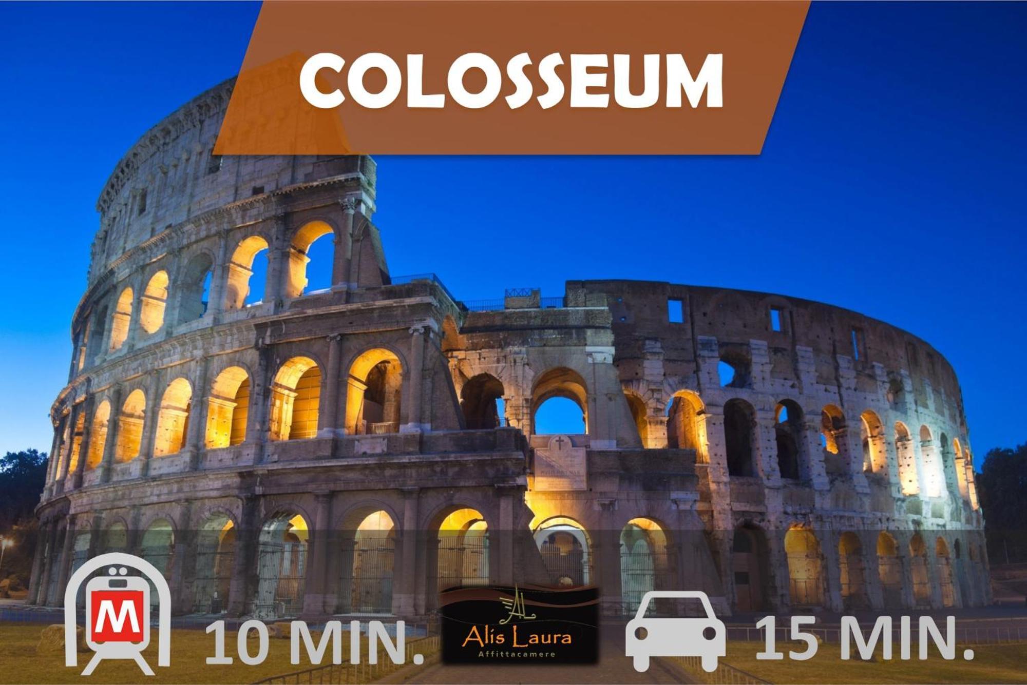 Alis Laura Guest House - 150M From Piazza Bologna Metro And 10 Minutes From The Colosseum Экстерьер фото